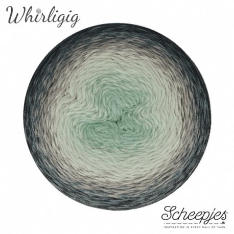 Scheepjes Whirligig 1x450g - 202 Grey to Blue