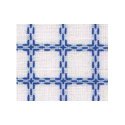 Beiersbont 5400.12 wit/blauw 160 cm
