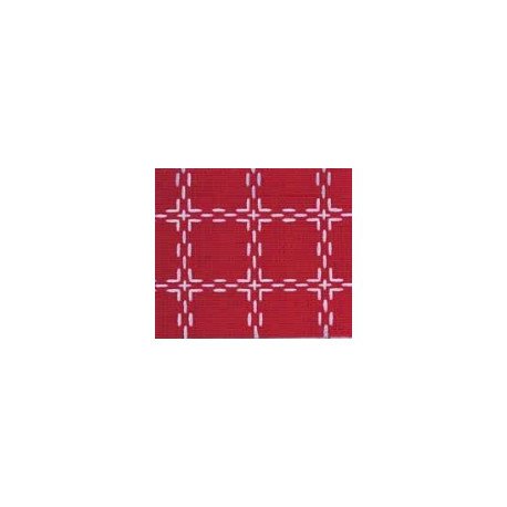 Beiersbont 5420 rood/wit 160 cm
