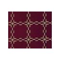 Beiersbont 5450.10 bordeaux/beige 160 cm