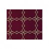 Beiersbont 5450.10 bordeaux/beige 160 cm