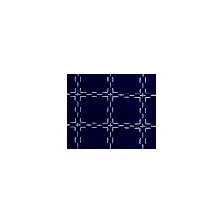 Beiersbont 5477 Marineblauw/wit 160 cm