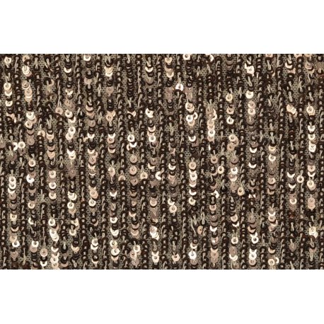 Jersey met Pailetten 130778 Beige 5016