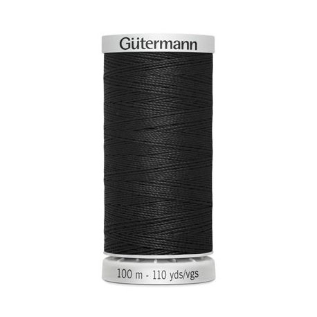 Gütermann SuperSterk 100meter Zwart kleur 000