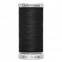 5x Gütermann SuperSterk 100meter Zwart kleur 000