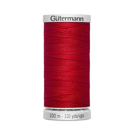 Gütermann SuperSterk 100meter rood kleur 156