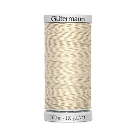 Gütermann SuperSterk 100meter beige kleur 169
