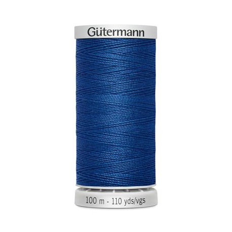 Gütermann SuperSterk 100meter blauw kleur 214