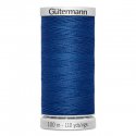 5x Gütermann SuperSterk 100meter blauw kleur 214