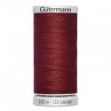 5x Gütermann SuperSterk 100meter rood kleur 221
