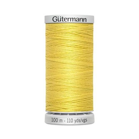 Gütermann SuperSterk 100meter geel kleur 327