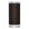 5x Gütermann SuperSterk 100meter bruin kleur 406