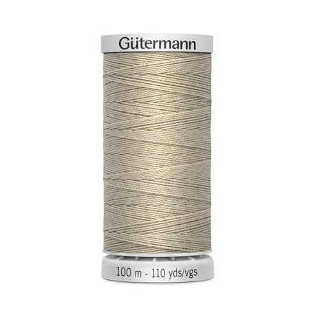 Gütermann SuperSterk 100meter beige kleur 722