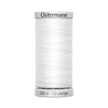 Gütermann SuperSterk 100meter wit kleur 800