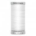 5x Gütermann SuperSterk 100meter wit kleur 800