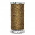 5x Gütermann SuperSterk 100meter bruin kleur 887