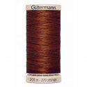 5x Gütermann Quilting 200 mtr Bruin 1833