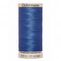 5x Gütermann Quilting 200 mtr Blauw 5133
