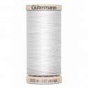 5x Gütermann Quilting 200 mtr Wit 5709