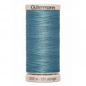 5x Gütermann Quilting 200 mtr Blauw 7325