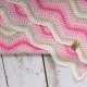 Baby Ripple Blanket Pink