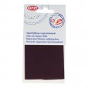 5x Opry Reparatiedoek opstrijkbaar 11x25cm 150 paars