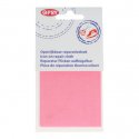 5x Opry Reparatiedoek opstrijkbaar 11x25cm 749 roze
