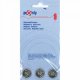 Pronty Magneetknopen  Zilver