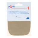 10xPronty Kniestukken opstrijkbaar 1 paar -  030 beige