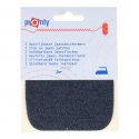 10x2stuks Pronty Kniestukken Jeans opstrijkbaar 2st 071 d blauw