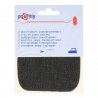 10x2 stuks Pronty Kniestukken Jeans opstrijkbaar 2st 090 zwart