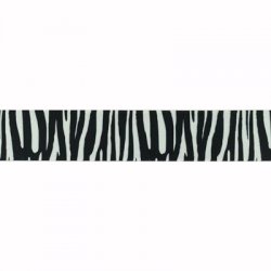 Elastic band zebra print 40mm per cm/mtr te bestellen