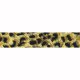 10 mtr Elastic band luipaard print 40mm per cm/mtr te bestellen