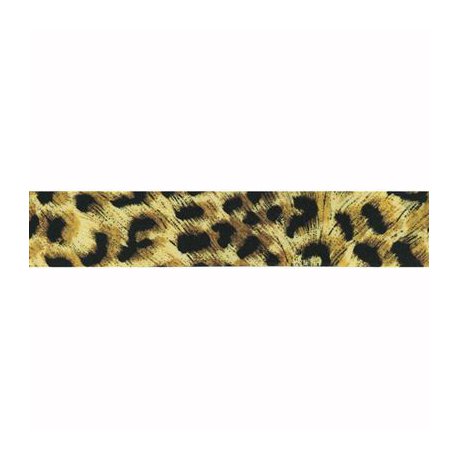 Elastic band luipaard print 40mm per cm/mtr te bestellen