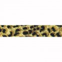 Elastic band luipaard print 40mm per cm/mtr te bestellen