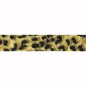 10 mtr Elastic band luipaard print 40mm per cm/mtr te bestellen