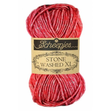 Red Jasper kleur 847 Stone Washed XL Scheepjeswol