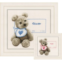 Telpakket kit Beertje met slabbetje  PN-0163514