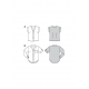 Burda 6326 Blouses van Viscose, katoen of Crepe