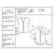 Burda 6326 Blouses van Viscose, katoen of Crepe