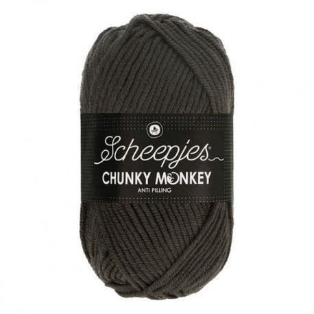 Scheepjes Chunky Monkey 100g - 2018 Dark Grey