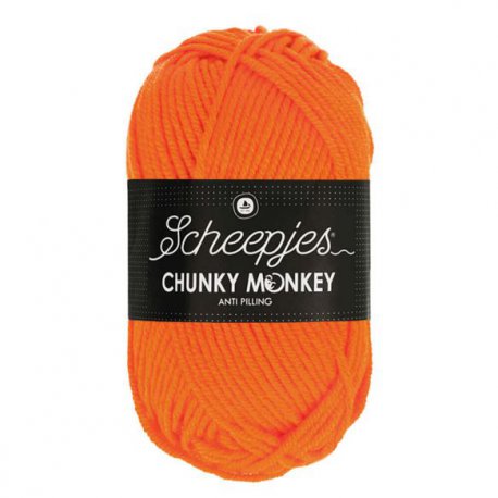 Scheepjes Chunky Monkey 100g - 2002 Orange