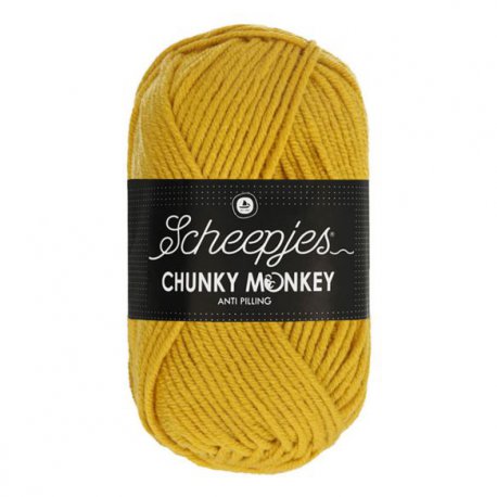 Scheepjes Chunky Monkey 100g - 1823 Mustard