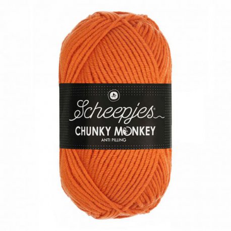 Scheepjes Chunky Monkey 100g - 1711 Deep Orange