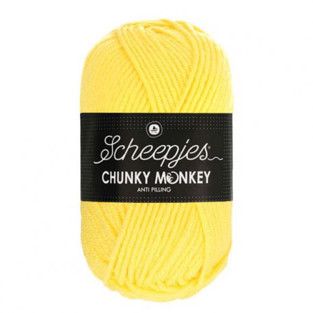 Scheepjes Chunky Monkey 100g - 1263 Lemon