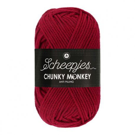 Scheepjes Chunky Monkey 100g - 1123 Garnet