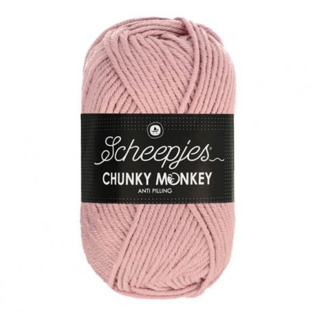 Scheepjes Chunky Monkey 100g - 1080 Pearl Pink