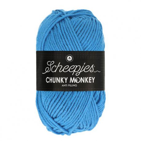 Scheepjes Chunky Monkey 100g - 1003 Cornflower Blue