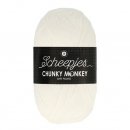 5x Scheepjes Chunky Monkey 100g - 1001 White