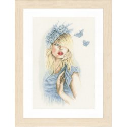 Telpakket kit Blauwe vlinders  PN-0155691